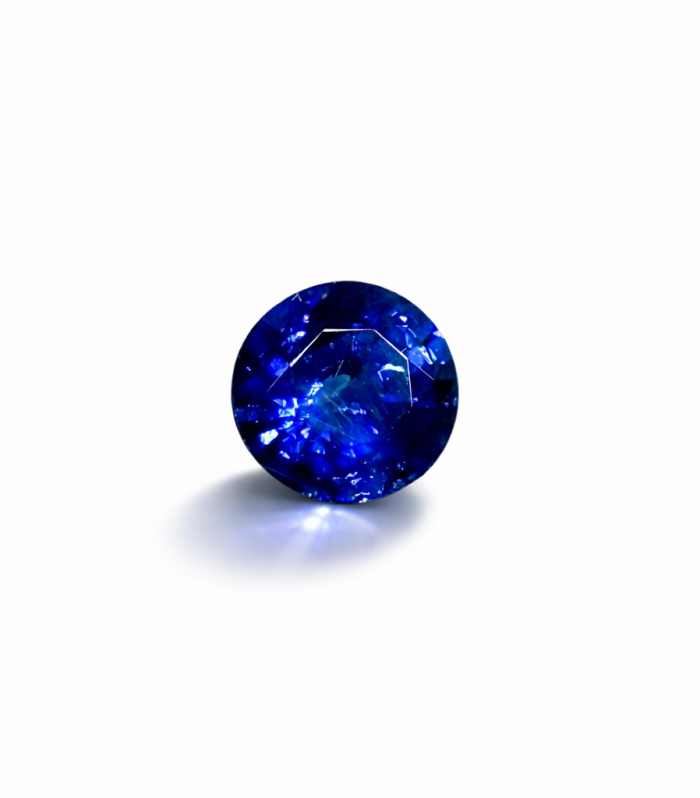 Natural Royal Blue Sapphire — 0.74 Carat (Heated)